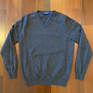 J Crew V Neck Sweater, Merino Wool